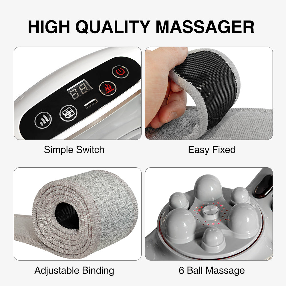 Automatic Abdominal Massager Multiple-Use for Waist and Abdomen Back Neck and Legs 3 Modes for Home or Office Use -Do Not Sell on Amazon or Temu Platforms