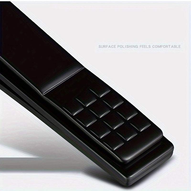 10-Piece Black Nail Clipper Set with Travel Case, Professional Cuticle Nippers and Nail Clippers, Complete Grooming Kit for Home and Travel