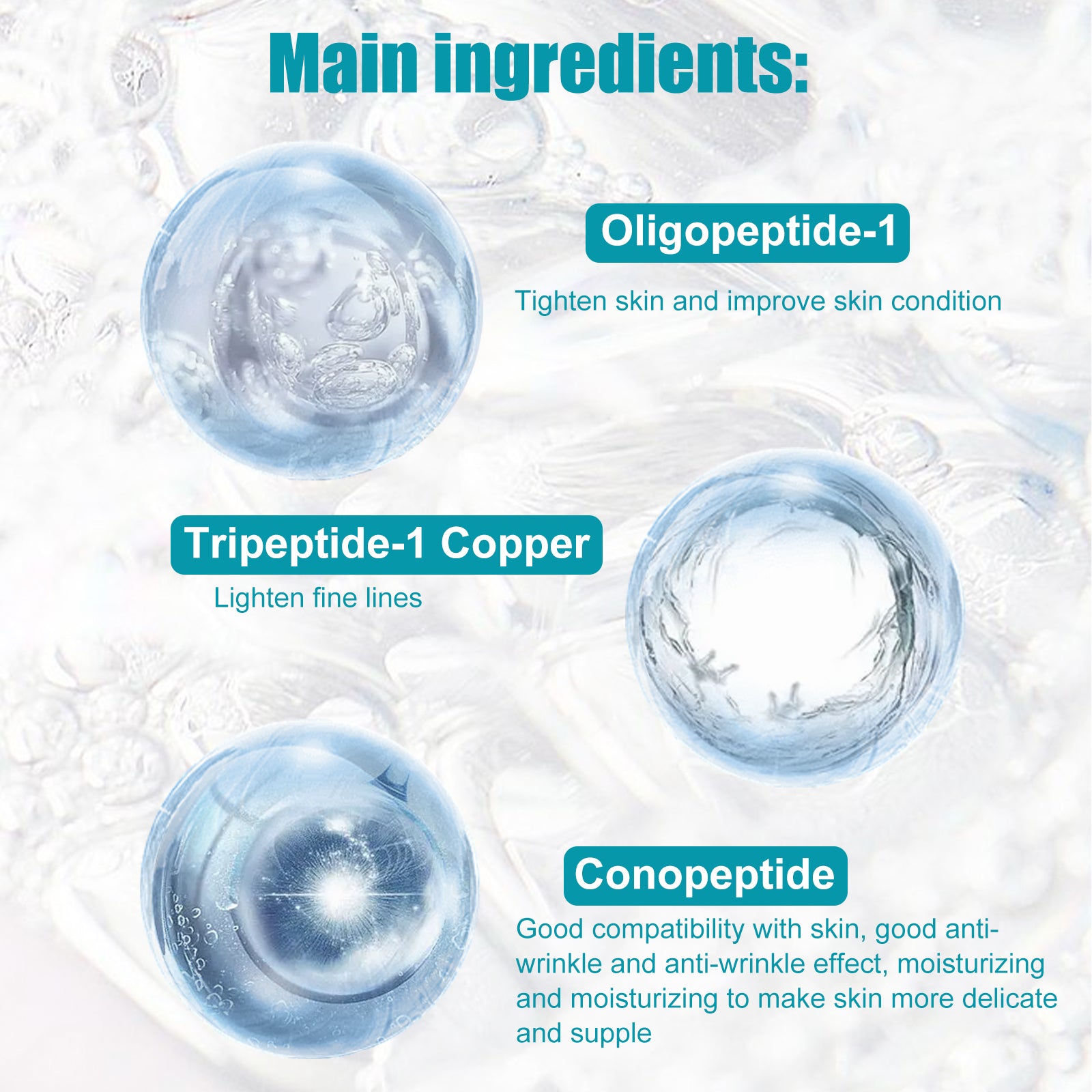 EELHOE Aquatic Dendrobatid Peptide Anti-Wrinkle Serum for Skin Repair, Targeting Fine Lines around the Eyes and Mouth, and Firming Wrinkles for Enhanced Skincare