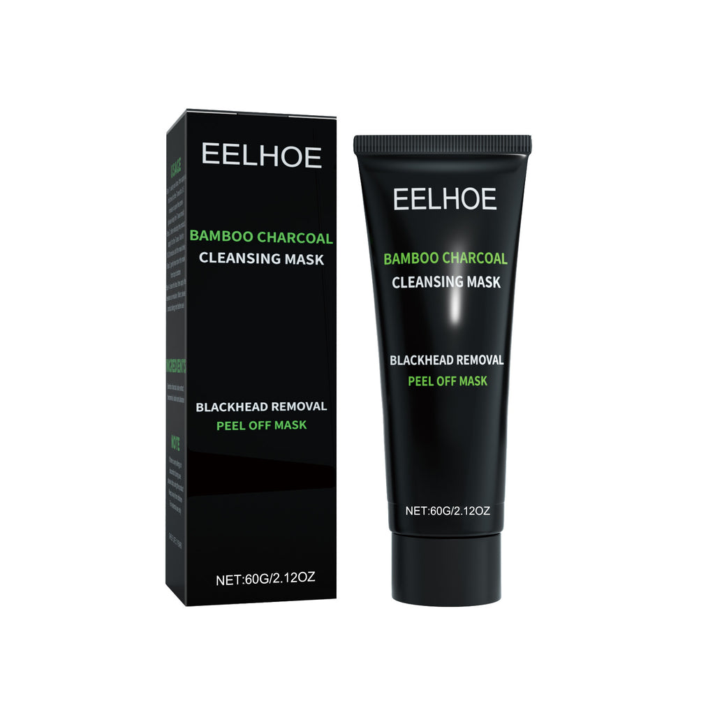 EELHOE Bamboo Charcoal Blackhead Removal Peel-Off Mask for Deep Pore Cleansing and T-Zone Oil Control