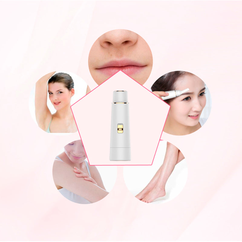 4 in 1 Facial Eyebrow Hair Epilator Remover Tool Device Painless Electric Shaver for Women